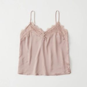 NWT A&F Lace Trim Cami
